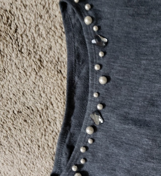 Juicy Couture grey cold shoulder sweater - Picture 4 of 4